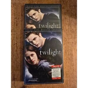Twilight‎ (DVD, 2009, 3-Disc Set, Deluxe Edition) Excellent Condition